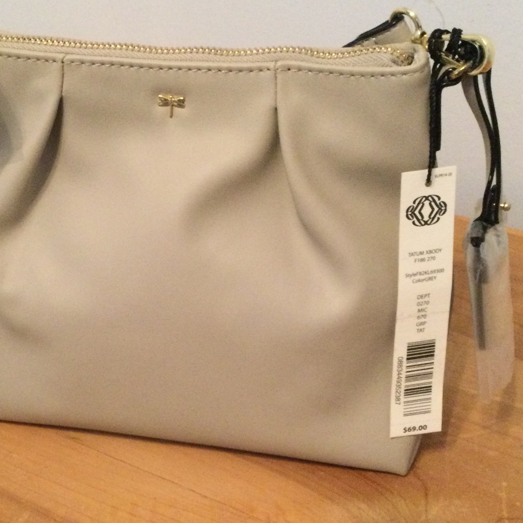 Kate Landry Leather Shoulder Bag